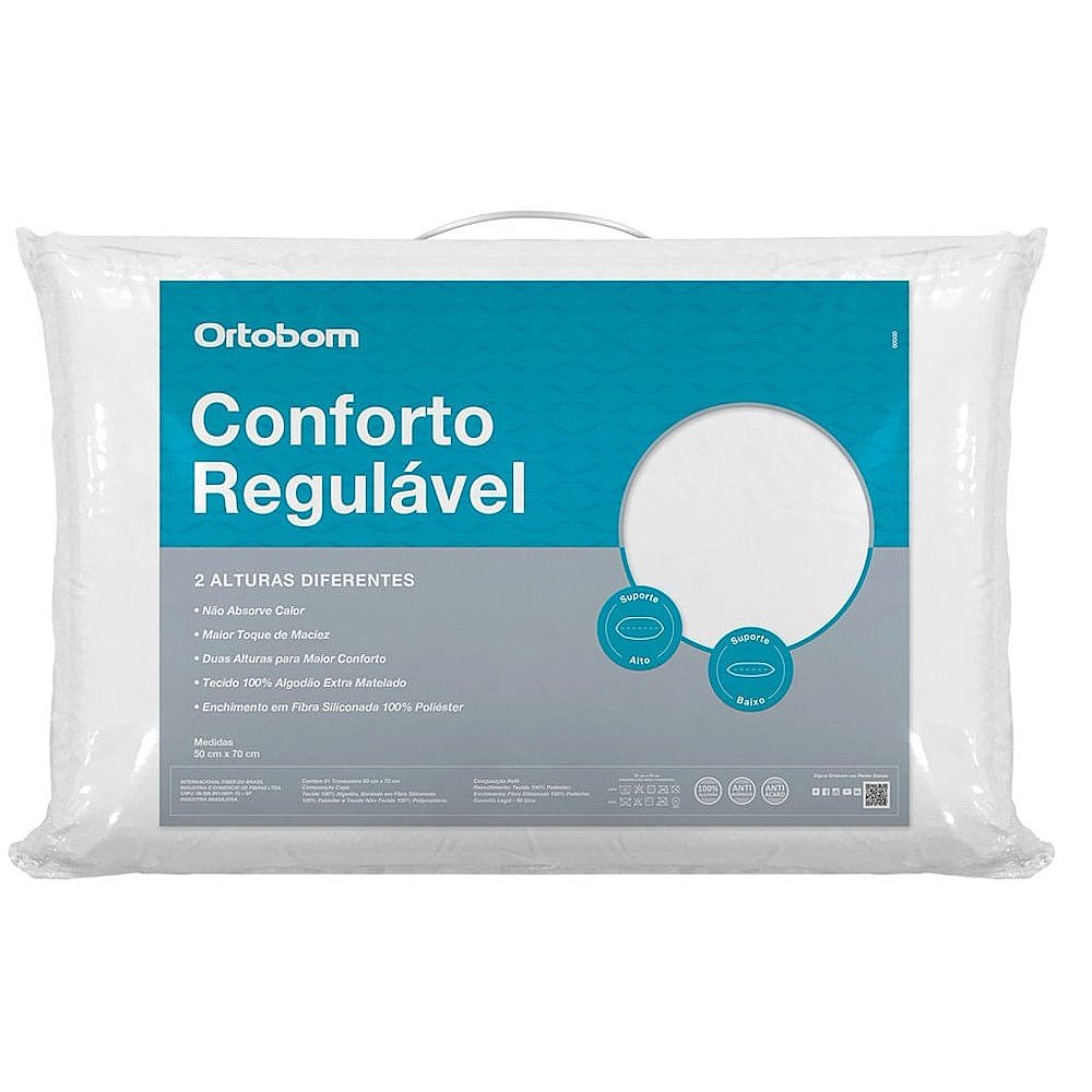 Travesseiro Conf Regulavel Master